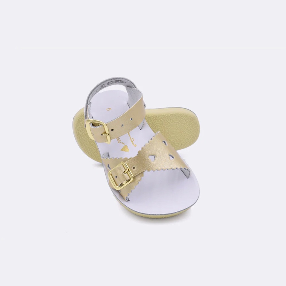 Sun-San Sweetheart Sandals - Toddler Size 6.  New.